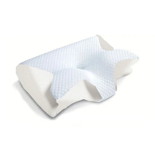 Skorter | 2-in-1 Memory Foam Cervical Pillow with Ergonomic Contour Design – RestAlign