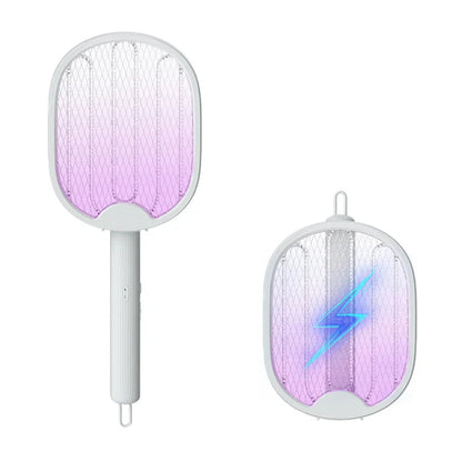 Skorter | Foldable Electric Mosquito Killer Fly Catcher USB Rechargeable Mosquito Racket Insect Killer with UV Light Bug Zapper 3000V