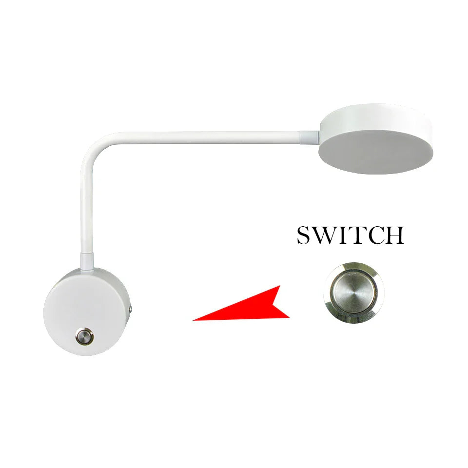 Skorter | NordicGlow - Rotatable LED Wall Lamp for Living Room and Bedroom