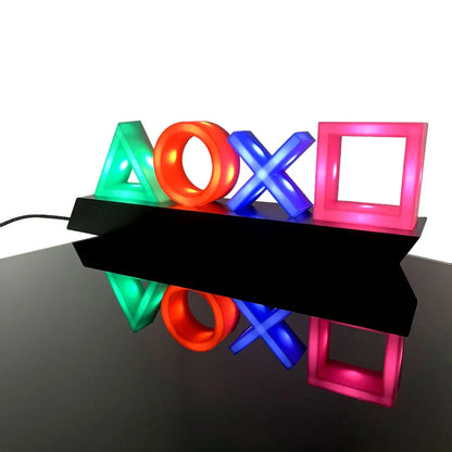 Skorter | Game Icon Light PS4  PlayStation Music Light Voice Control LED Neon Lamp - USB/Battery Powered