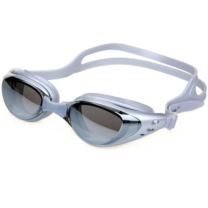 Skorter | Anti-Fog Waterproof Swimming Goggles - Stylish Plated Eyewear