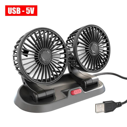 Skorter | Dual-Vent Car Fan