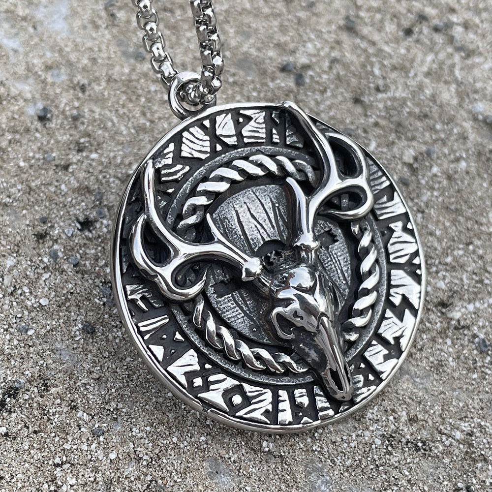 Skorter | Antler Pendant Necklace