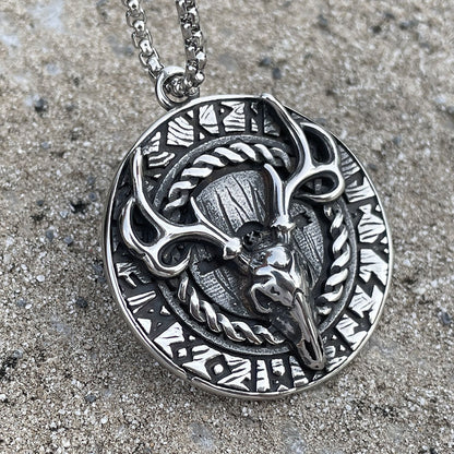 Skorter | Antler Pendant Necklace