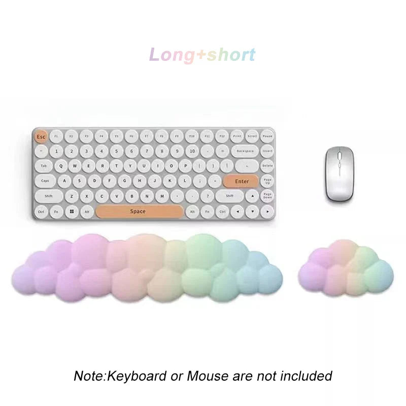 Skorter | Ergonomic Memory Foam Keyboard & Mouse Wrist Rest Set