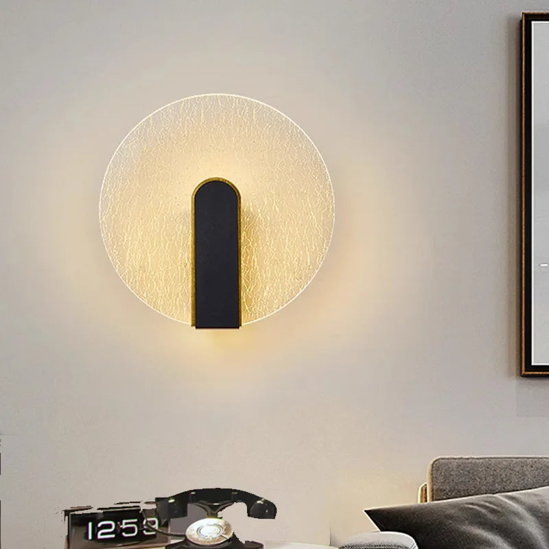 Skorter | NordicGlow - LED Wall Lamp in Acrylic for Bedroom and Living Room