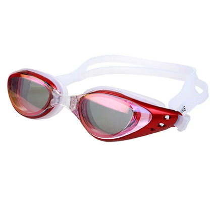 Skorter | Anti-Fog Waterproof Swimming Goggles - Stylish Plated Eyewear