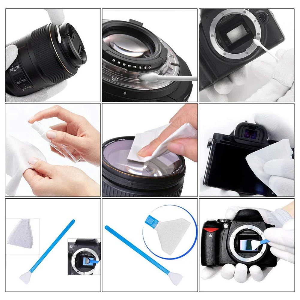Skorter | 47-Piece DSLR Camera Sensor Lens Cleaning Kit