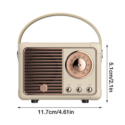 Skorter | Compact Retro Speakers with Radio
