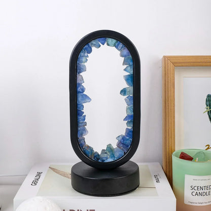 Skorter | AuraStone | Natural Calming Amethyst Serenity Lamp