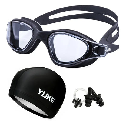 Skorter | Anti-Fog Waterproof Swimming Goggles - Stylish Plated Eyewear