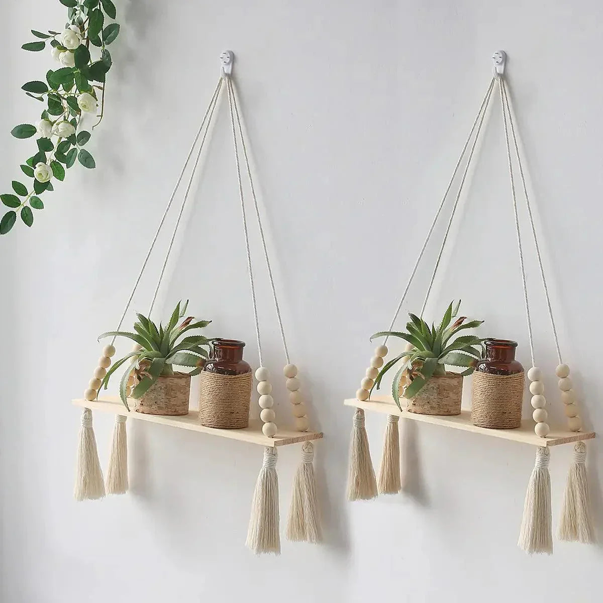 Skorter | BohoString - Macramé Wooden Wall Piece