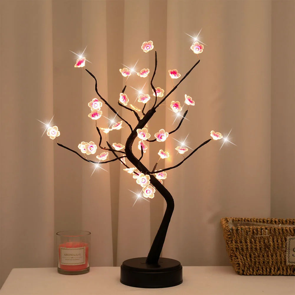 Skorter | ZenGlow - LED Bonsai Tree Lamp, Decorative Table Lamp for Living Room & Bedroom