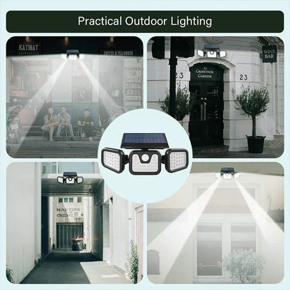 Skorter | Power Save Motion Activated Outdoor Solar Lamp