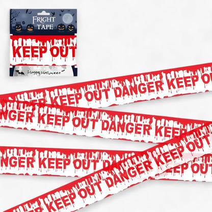 Skorter | Bandeau Warning Skull Halloween - Spooky Party Decoration