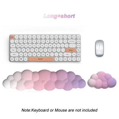Skorter | Ergonomic Memory Foam Keyboard & Mouse Wrist Rest Set