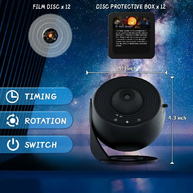 Skorter | 360° Planetarium Projector | Improved Relaxation and Stress Relief