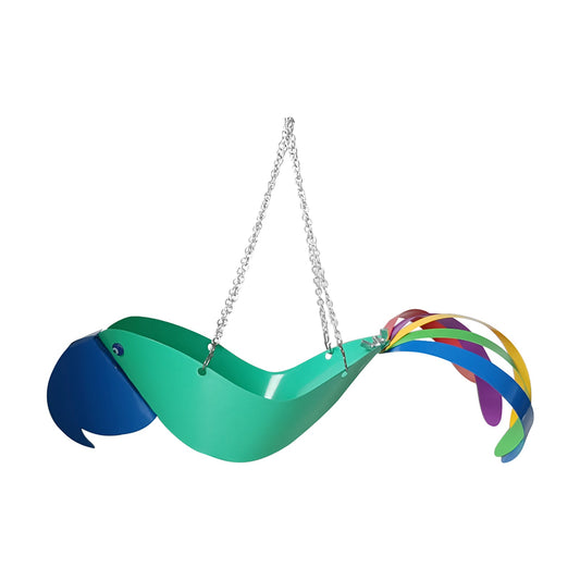 Skorter | Colorful Hanging Planter in Chicken Design – Decorative Flower Hanger for the Garden