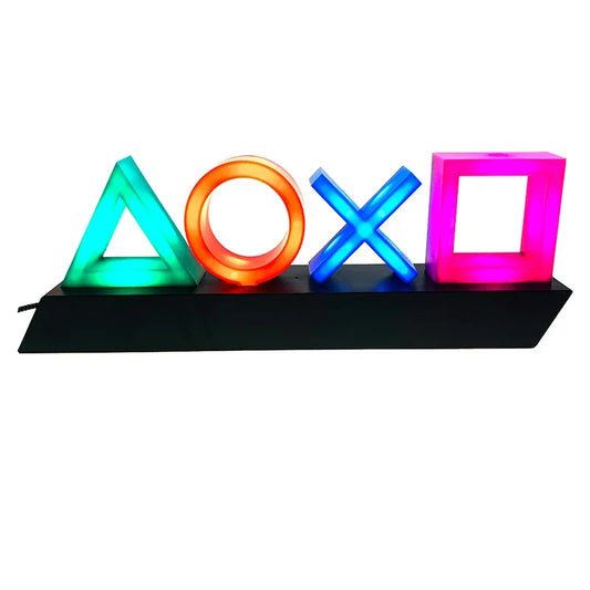 Skorter | Game Icon Light PS4  PlayStation Music Light Voice Control LED Neon Lamp - USB/Battery Powered