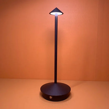 Skorter | Rechargeable Table Lamp Creative Dining Room Touch Led Hotel Bar Coffee Pina Pro Table Lamp Decorative Desk Lamp