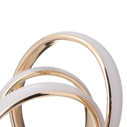 Skorter | SpiralGlow – Sleek LED Table Lamp with Cozy Warm Light