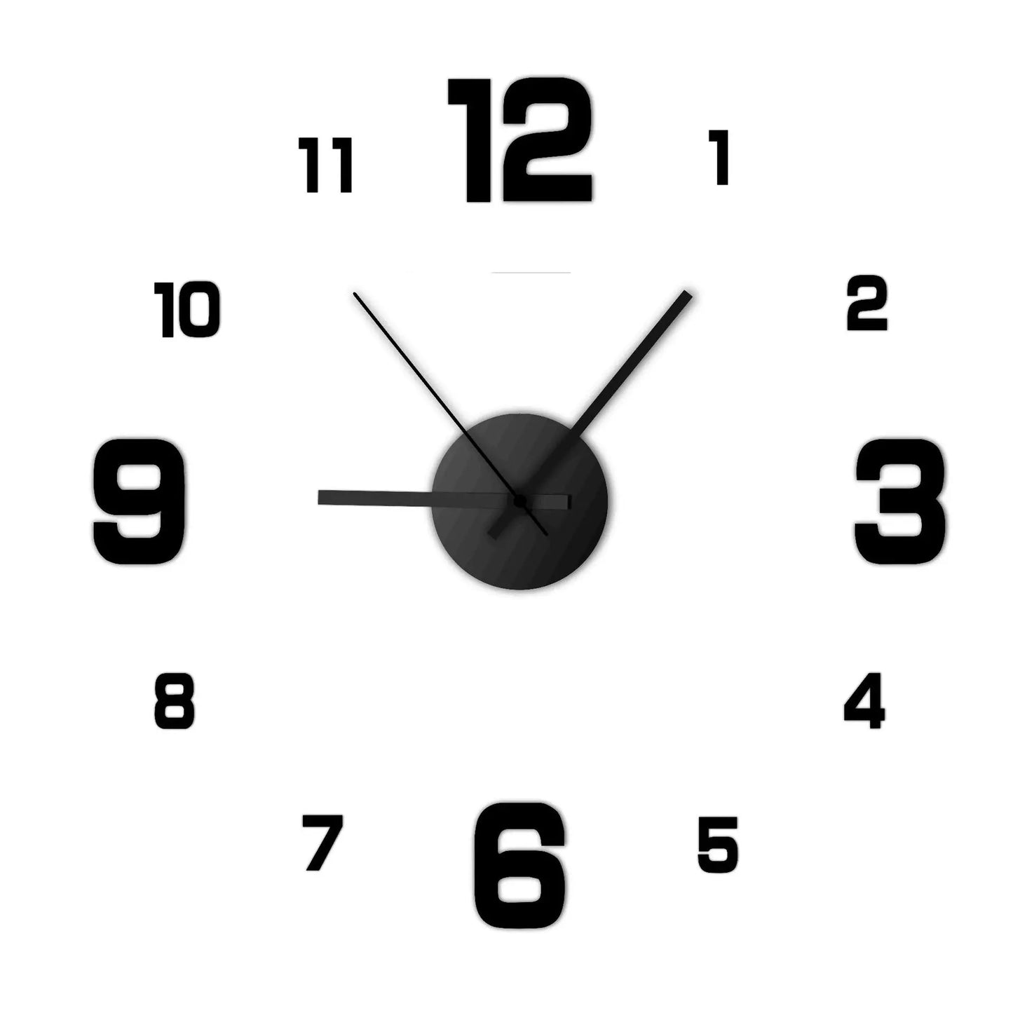 Skorter | Creative frameless wall clock