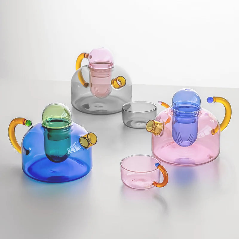 Skorter | Colorful glass tableware