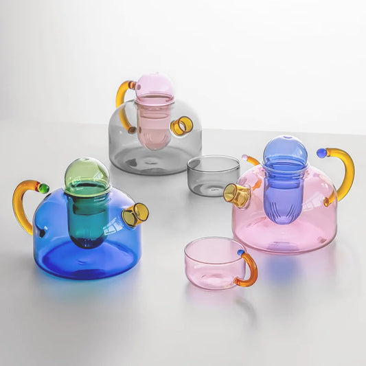 Skorter | Colorful glass tableware