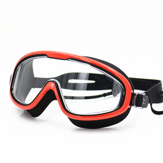 Skorter | Big Frame Waterproof Swim Goggles for Men and Women