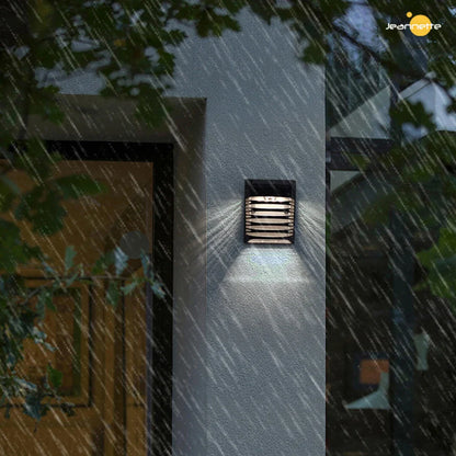 Skorter | Solar LED Garden Wall Light – Solar-powered outdoor lighting for patio and garden