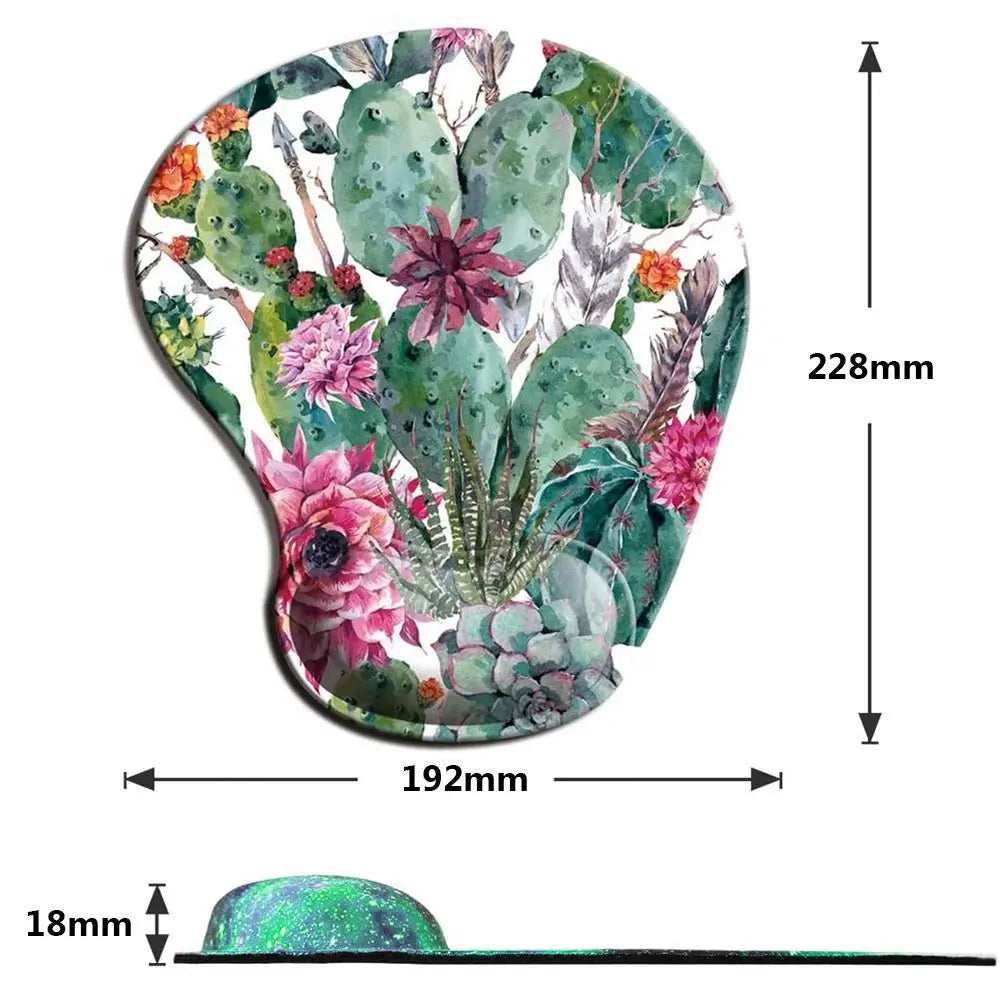 Skorter | Ergonomic Silicone Non-Slip Wrist Rest Gaming Mouse Pad