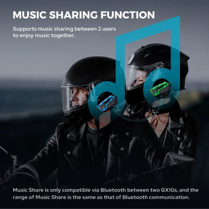 Skorter | Bluetooth Motorcycle Intercom 10 Riders & IP67 Waterproof – RideSync