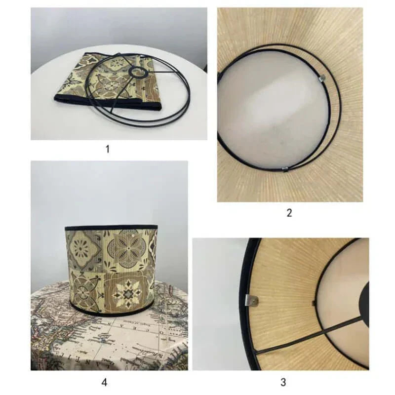 Skorter | Art Deco Drum Lampshade