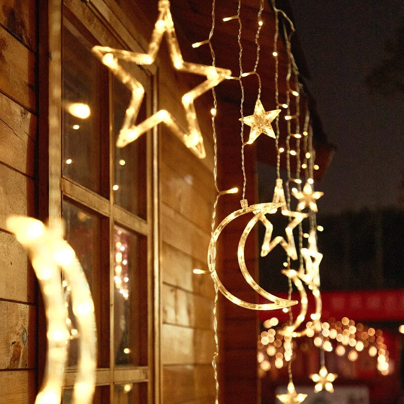 Skorter | Solar Moon Star Lamp LED String Lights Decoration
