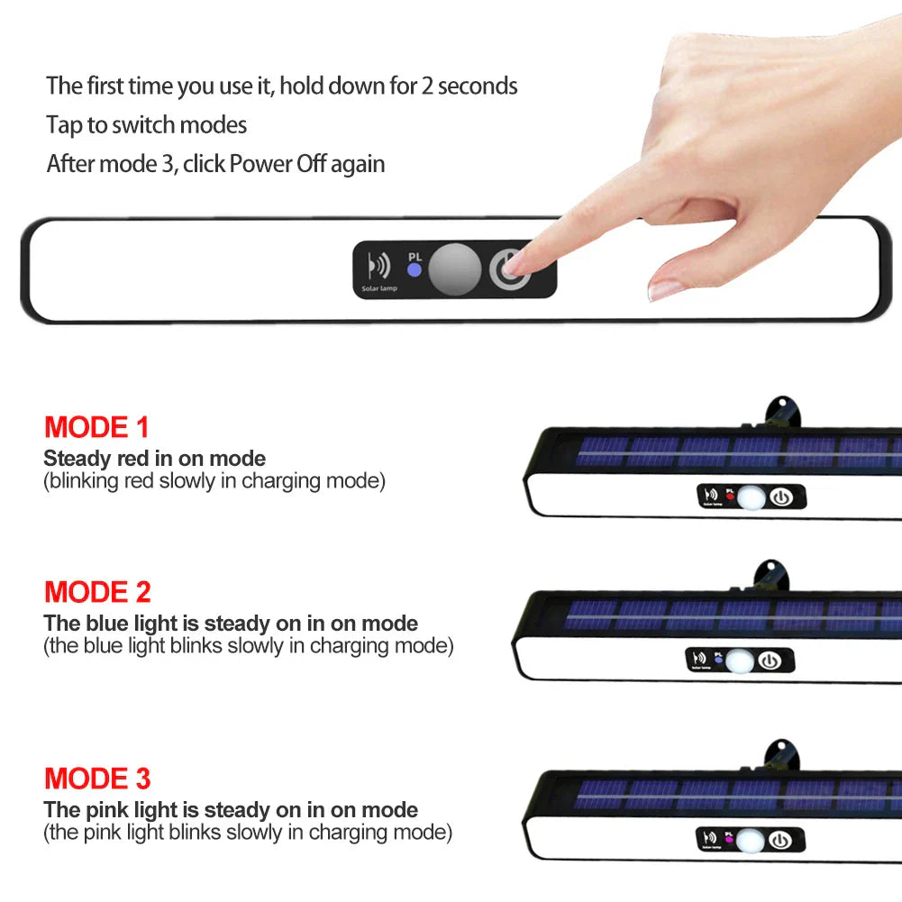 Skorter | Solar Wall Eco-Friendly Hanging Motion Sensor Light