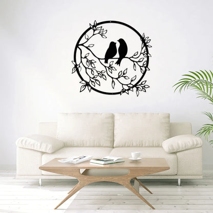Skorter | Birds on Branch Wall Art