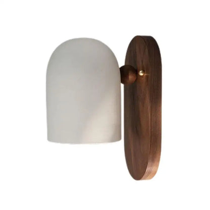 Skorter | TimberSoul – Wabi-Sabi Walnut Wall Lamp for Natural Ambience