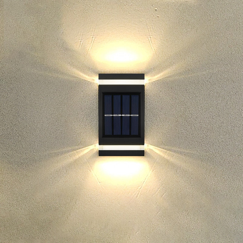 Skorter | BloomRay – Solar Wall Lamp for Beautiful Garden Illumination