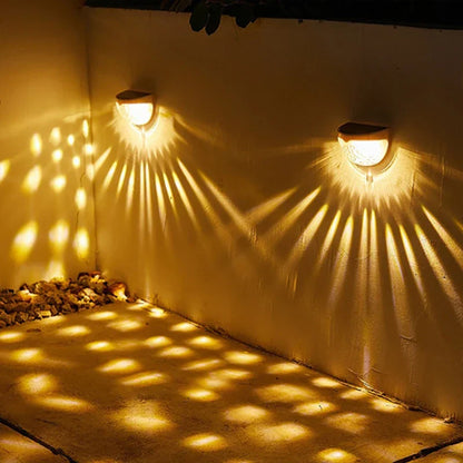 Skorter | Outdoor Waterproof Solar LED Patio Wall Lamp