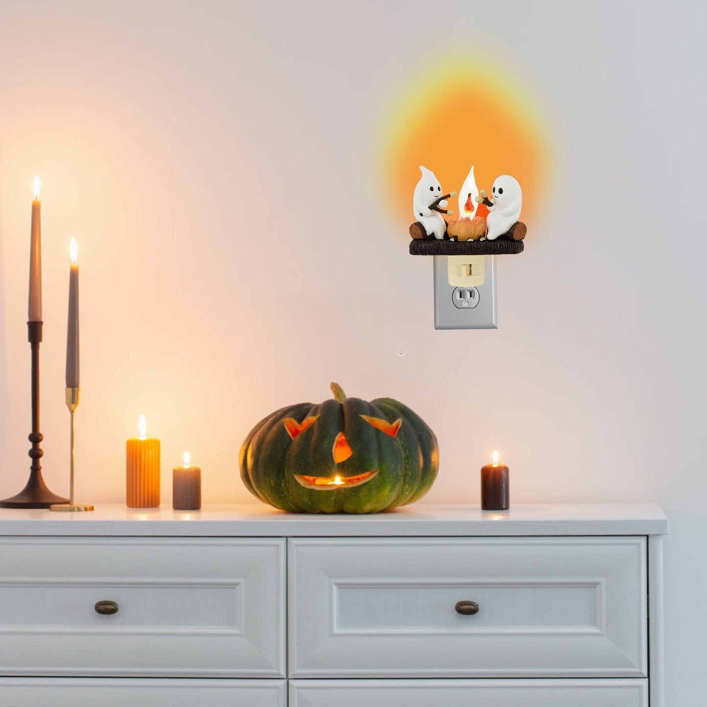 Skorter |  Ghost fire with flickering night light  ️‍