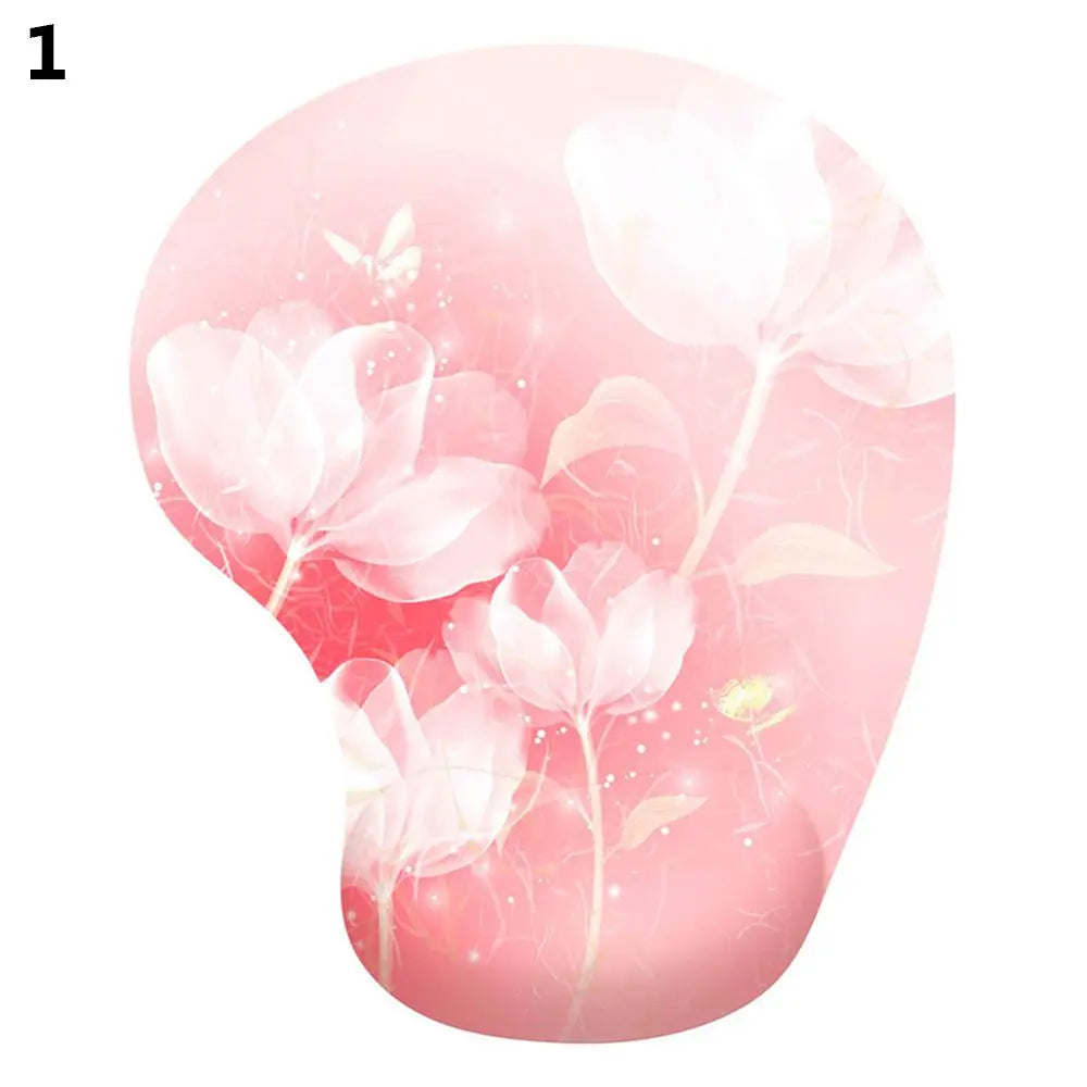 Skorter | Ergonomic Silicone Wrist Rest Mouse Pad - Non-Slip Hand Support for Desktop & Laptop Gaming