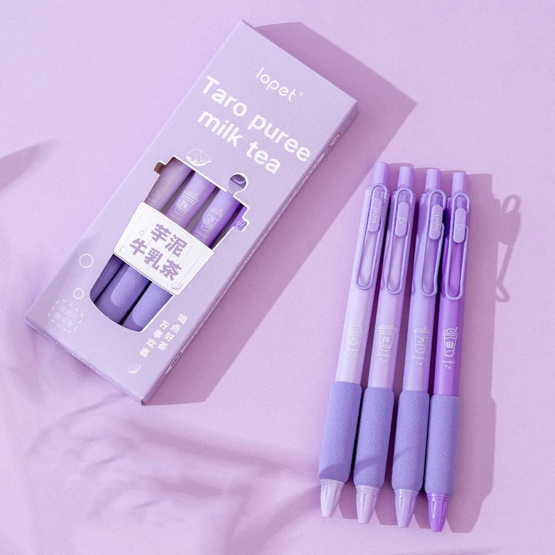 Skorter | 4PCS Green Series 0.5MM Gel Pens Pack