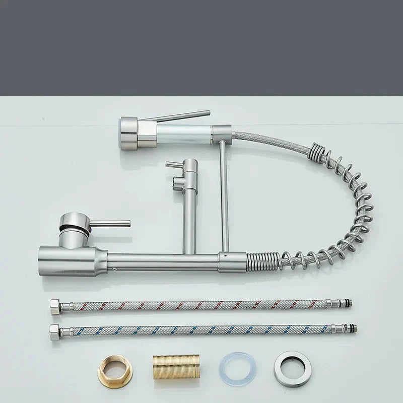 Skorter | FlexiNickel – 360° Swivel Kitchen Mixer Tap