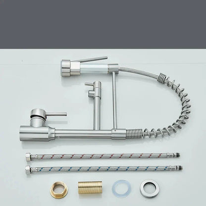 Skorter | FlexiNickel – 360° Swivel Kitchen Mixer Tap