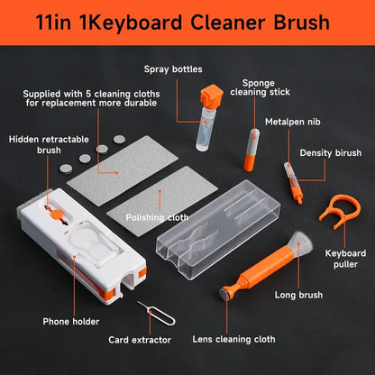 Skorter | Comprehensive 18-in-1 Electronics Cleaning Kit