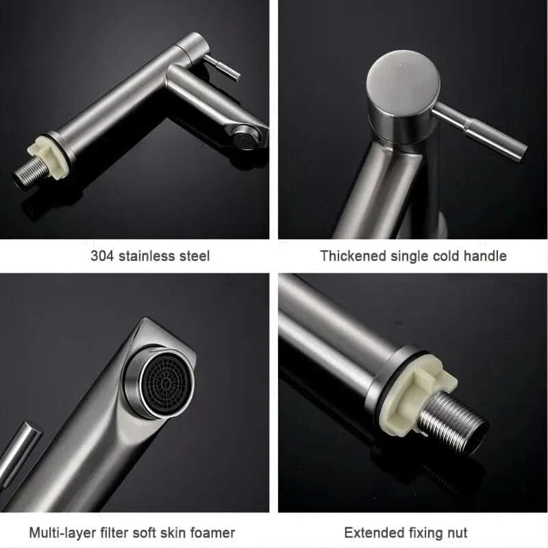 Skorter | ECOFLO - Modern Single Handle Bathroom Faucet