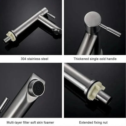 Skorter | ECOFLO - Modern Single Handle Bathroom Faucet