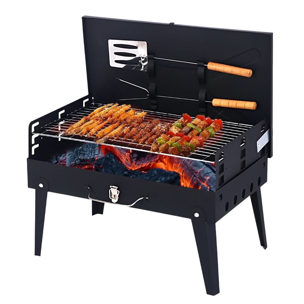 Skorter | Folding Steel Grill for Mobile BBQ & Spontaneous Grilling Fun