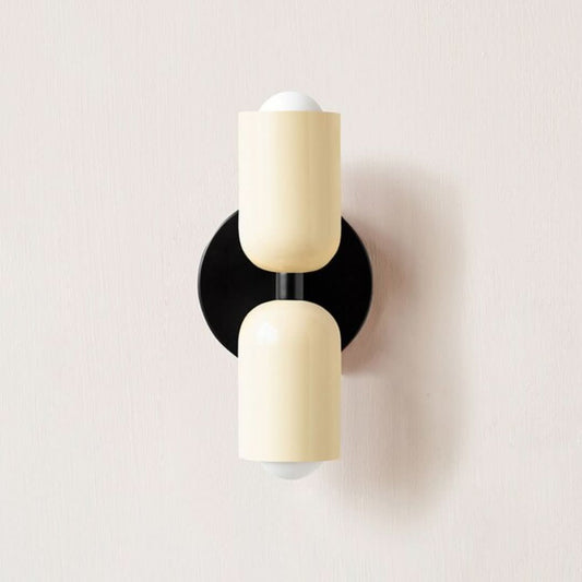 Skorter | Cream Double LED Wall Lamp