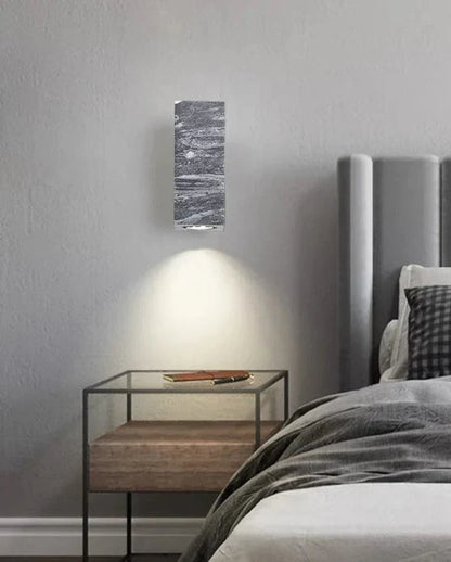 Skorter | ZenBeam – Grey Wabi-Sabi Wall Lamp for Tranquil Ambience